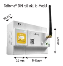 Lade das Bild in den Galerie-Viewer, TaHoma Din rail inkl. io Modul