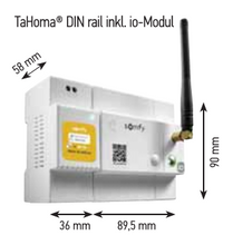 Lade das Bild in den Galerie-Viewer, TaHoma Din rail inkl. io Modul
